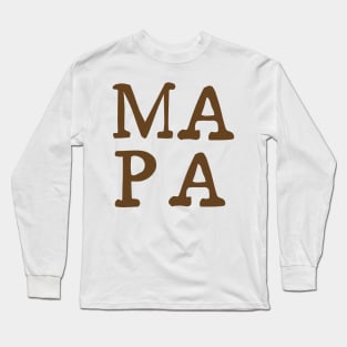 SB19 MAPA LYRICS PPOP BOY GROUP [NOT OFFICIAL MERCH] Long Sleeve T-Shirt